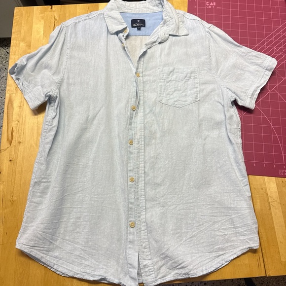 Light Blue Ben Sherman Shirt - Picture 1 of 8